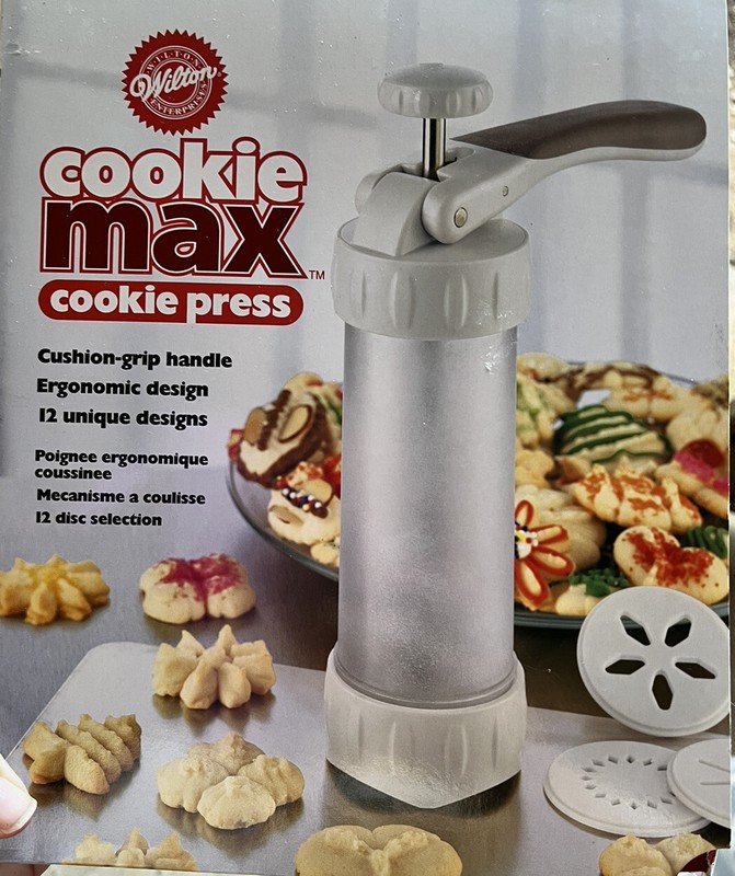 Wilton Cookie Max Cookie Press – COMPLETE