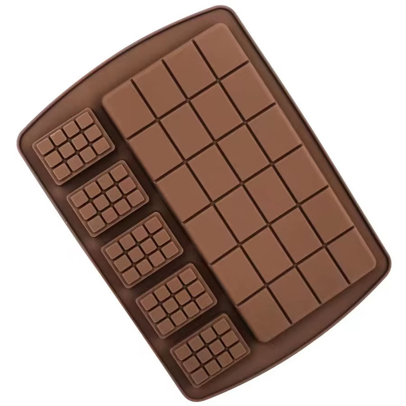 1Pc Chocolate Mold 3D Silicone Mold Dubai Chocolate Mold Chocolate Bar Mold Cand gallery