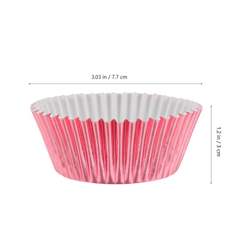 Assorted Color Cake Cases Flexible Paper Cupcake Wrappers for Muffins and Baking gallery