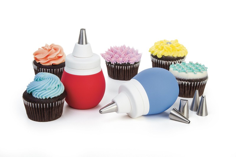 PrepWorks Decorating Kit - Complete Set for Cake, Cupcake, and Cookie Decorat... gallery