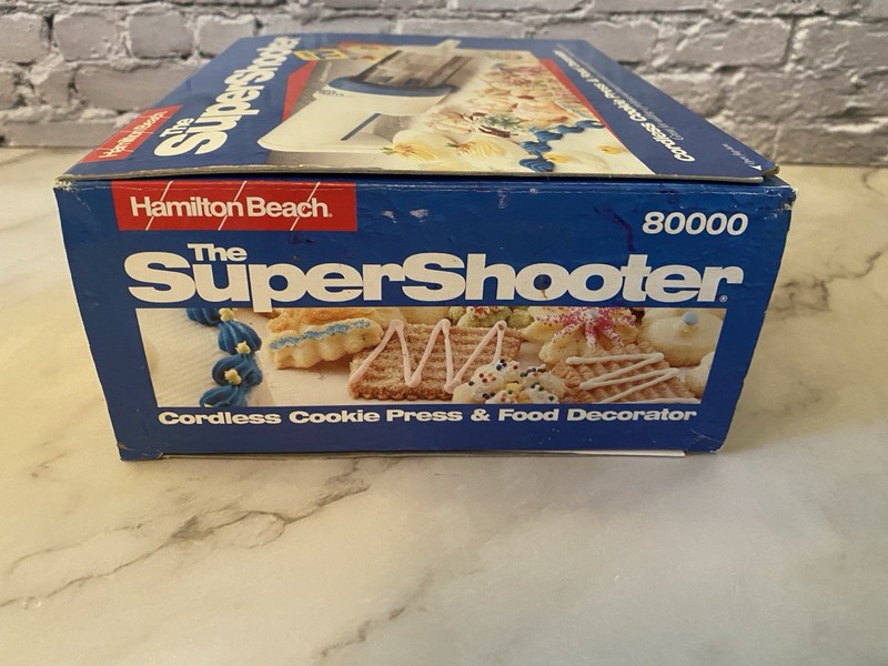 The Super Shooter Cordless Cookie cutter & Food Decorator NEW as seen on TV gallery