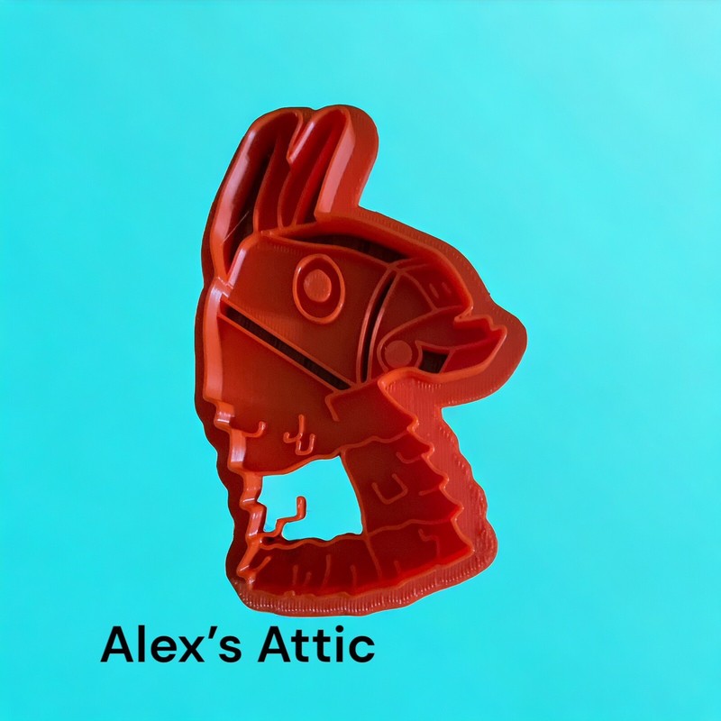 FORTNITE Llama Cookie Cutter 3d Printed