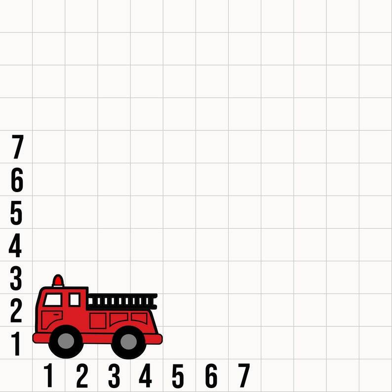 Fire Truck Engine Cookie Cutter - 3D Printed Food Safe PLA Plastic gallery