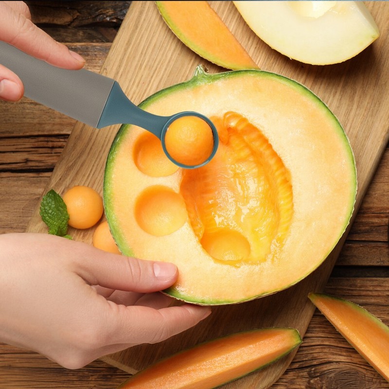 Crock Sets with 5 Pieces Kitchen Gadgets with Herb Cutter, Melon Baller, Ice Cre gallery