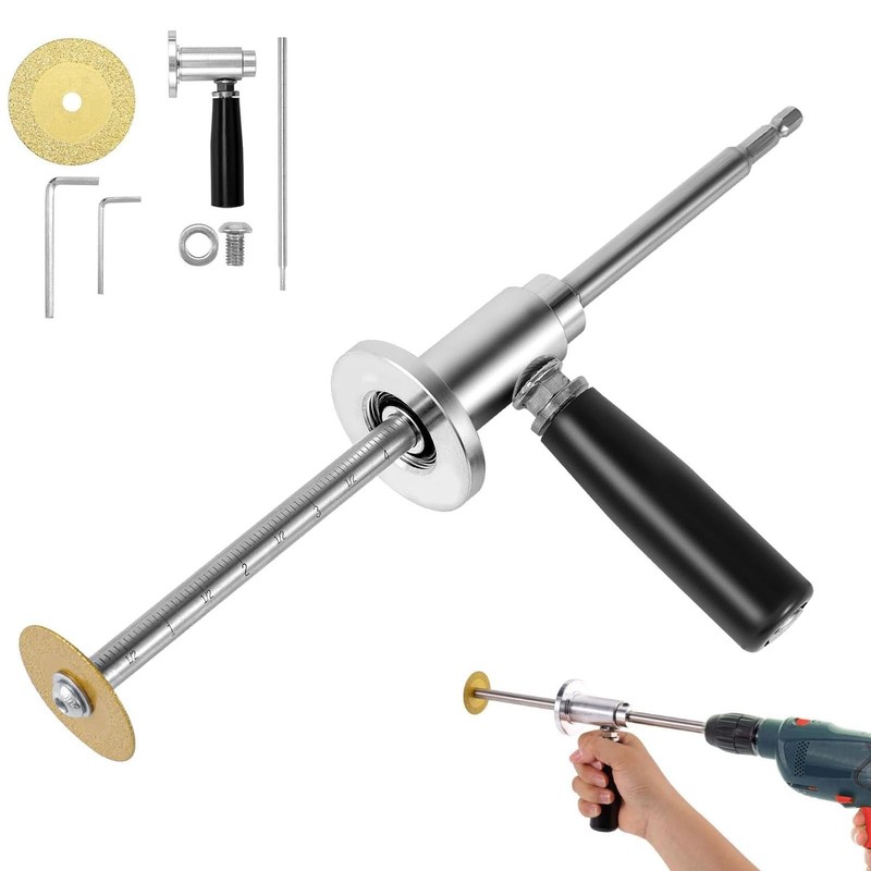 Inside Pipe Cutter for PVC ABS Pipe – Internal Cutter Tool 1-1/2″ to 8″ Pipes