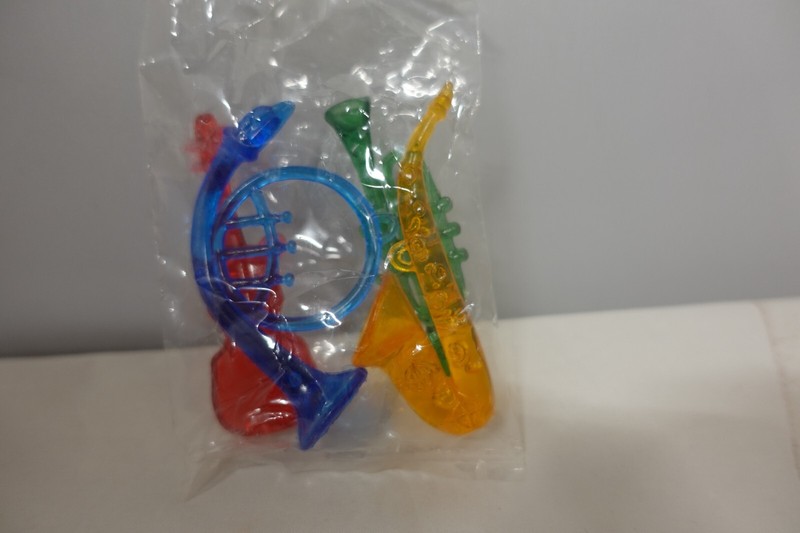 Colorful musical instruments cake topper kit / New Orleans / Mardi Gras / NEW