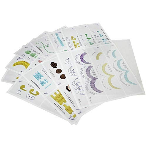 23 Sheet Cake Decorating Practice Board Icing Drawing As A4 paper, color gallery