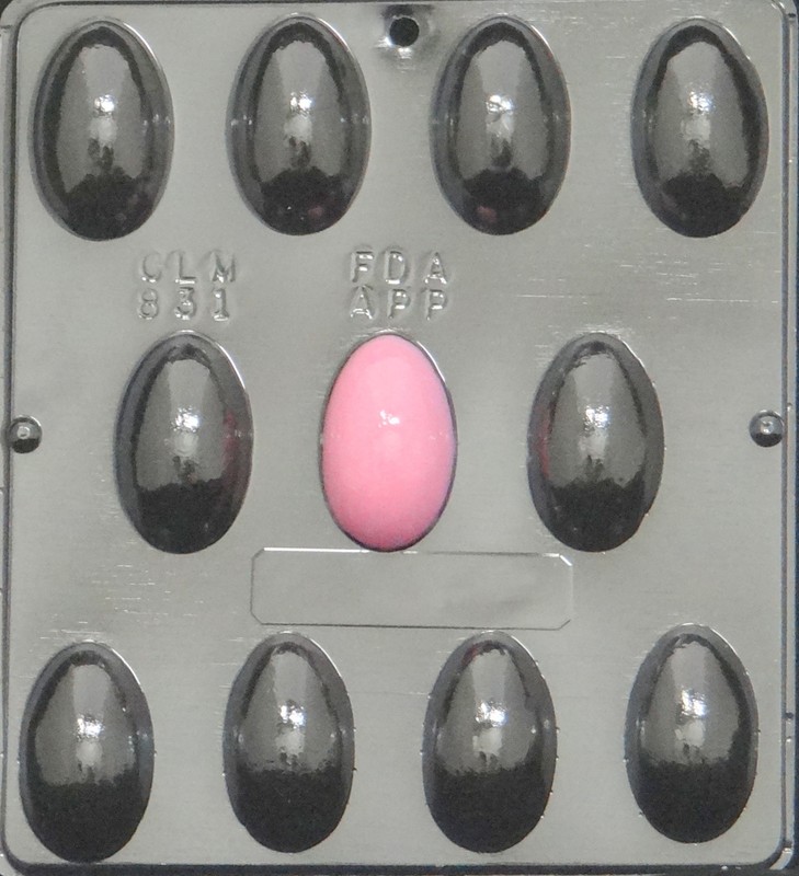 2″ Egg Assembly Chocolate Candy Mold Easter 831 NEW