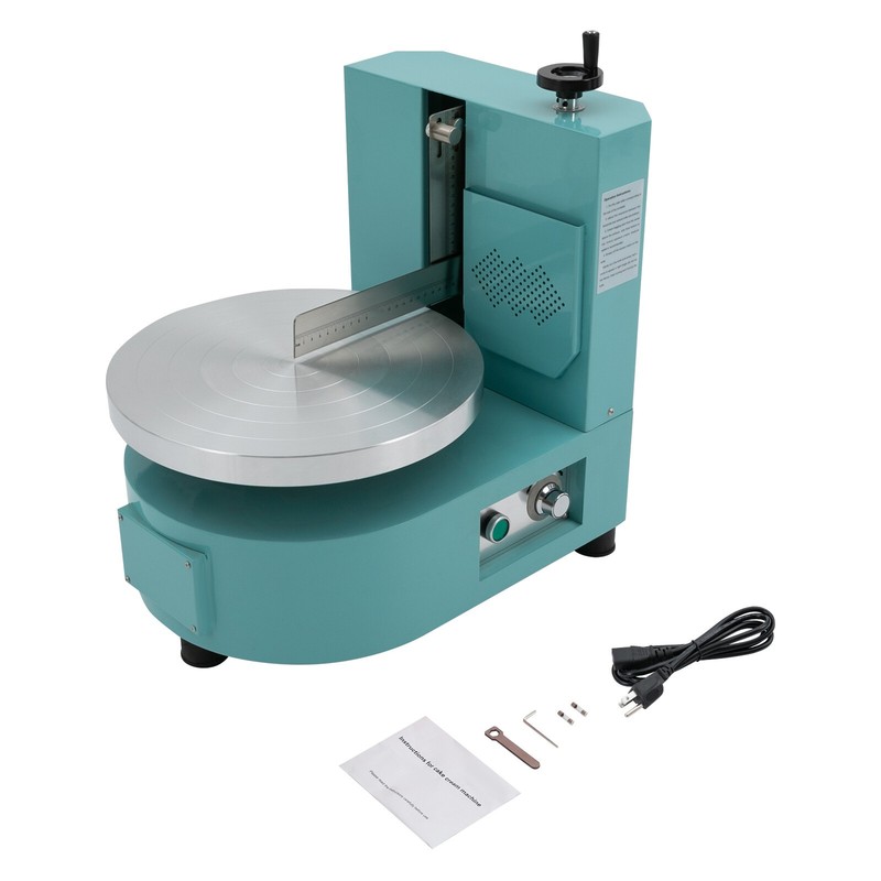 Cake Decorating Coating Machine 14.17in Rotating Tabletop 0–200 RPM Blue gallery