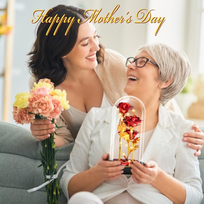 Tayfeim Mothers Day Mom Gifts for Women, Womens Gift Birthday Red gallery