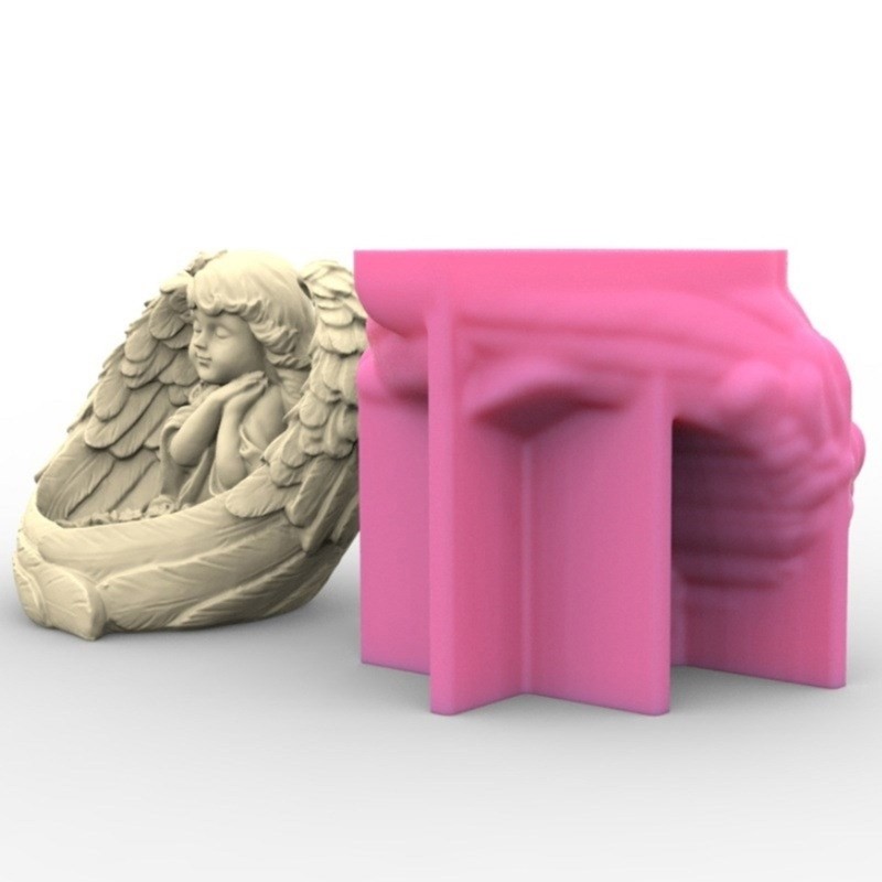 Silicone Moulds Holder Molds Angel Girl Shaped for Hand-Making gallery
