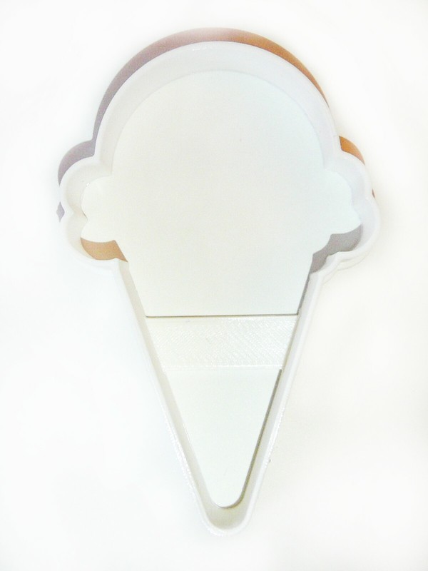 ICE CREAM ONE SCOOP WAFFLE CONE OUTLINE BIRTHDAY PARTY COOKIE CUTTER USA PR922