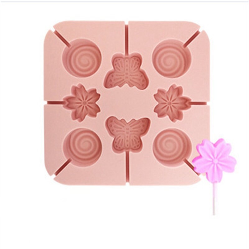 Mould Ice Cube Lollipop Baking Jelly Chocolate Fun Silicone Lolly Mold Stick gallery