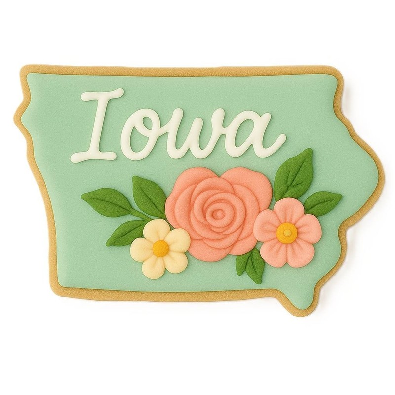 Iowa State 3'' Cookie Cutter Metal College Football Birthday Party Graduation gallery