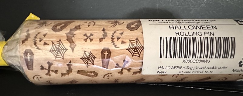 Halloween Embossed Rolling Pin Laser Cut made in France - NEW gallery