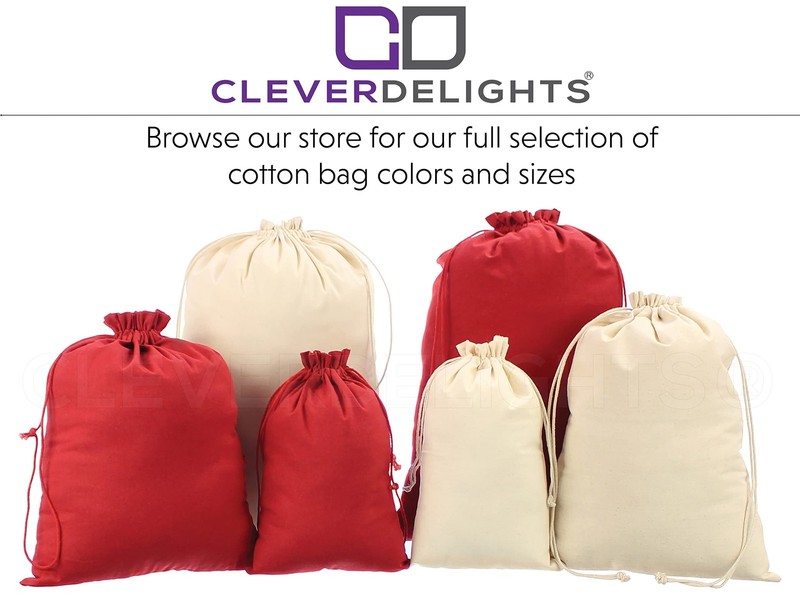 22x32 Inch Premium Cotton Storage Muslin Bag Drawstring Organizer Pouch gallery