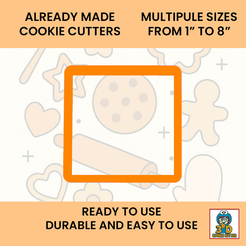 Custom 3D Printed Cookie Shapes - Cookie Cutter - Cookie Cutters - Craft Cutters gallery