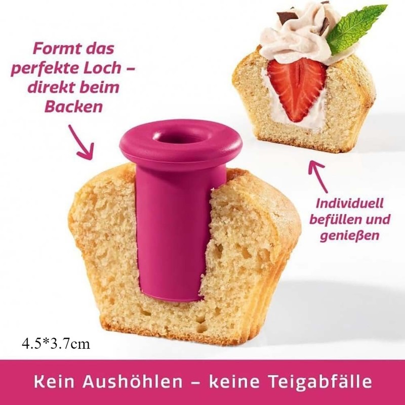 Durable Versatile Practical High-Quality 8Pcs Silicone Cupcake Filling Hole Plug gallery