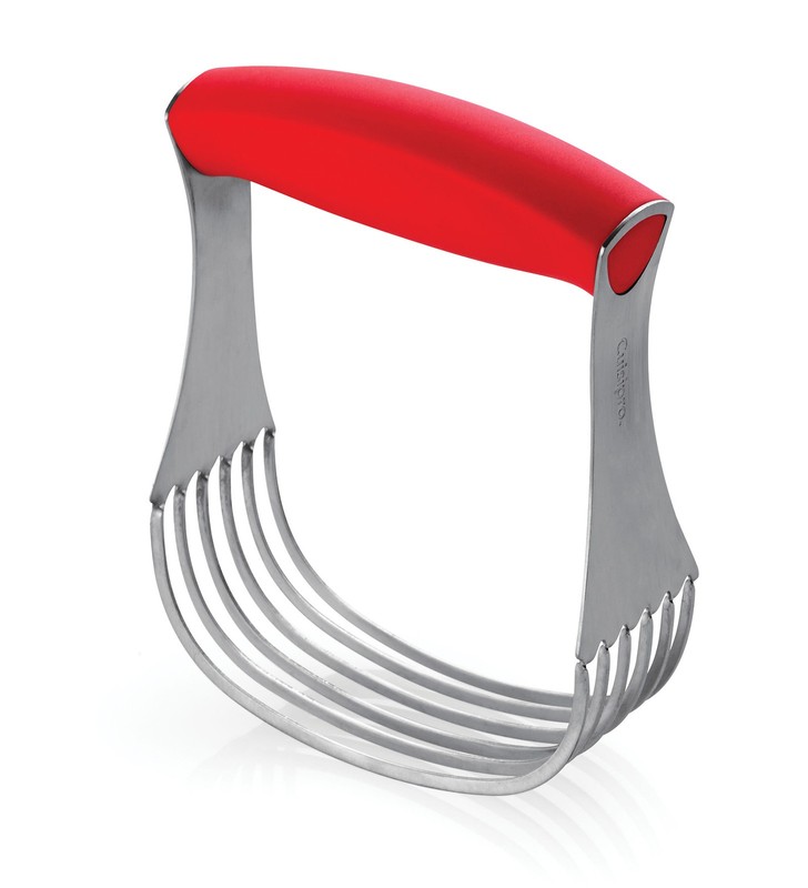 Cuisipro 5.25 Inch Deluxe Pastry Blender, Red