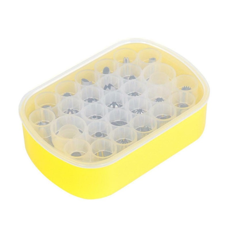 25 Pcs Icing Tip Icing Piping Nozzles Set Cupcake Cake Baking Decorating Kit Set gallery