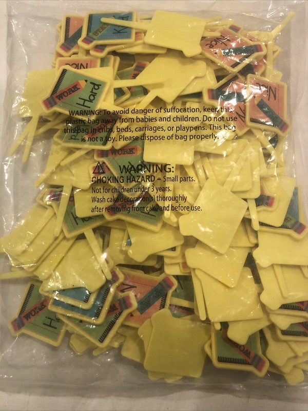 DecoPac Decopics-Kindness Cupcake Toppers 144 count Bag NEW (Item #22279) gallery