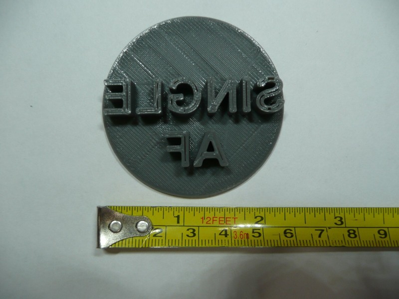 SINGLE AF CANDY HEART COOKIE STAMP EMBOSSER MADE IN USA PR5489 gallery