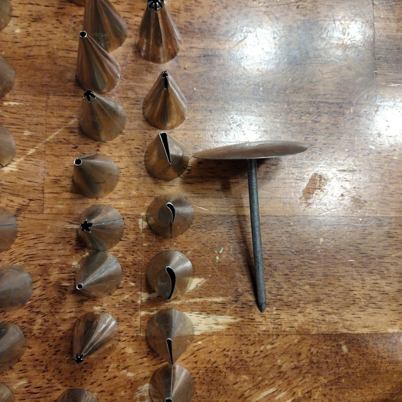 Ateco Wilton Unbranded Assorted Tools Stainless Steel Decorating Tip Lot of 50+ gallery