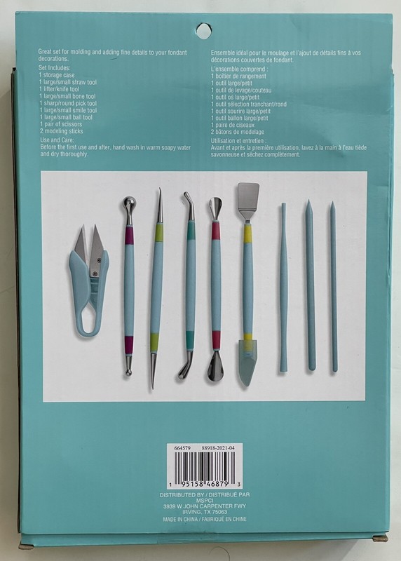 2-CELEBRATE IT FONDANT MODELING 10 & 4 PIECE SETS-#664579/664567-BAKEWARE-NEW gallery