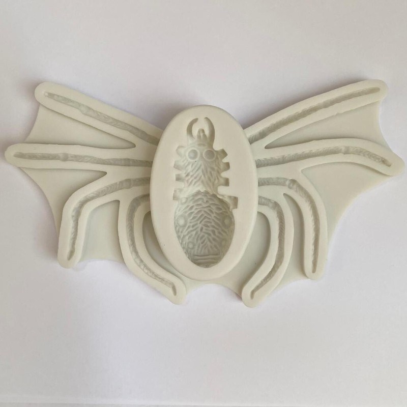 SPIDER MOLD, Halloween Cake Decoration, Insect Mold, Silicone Fondant Mold,