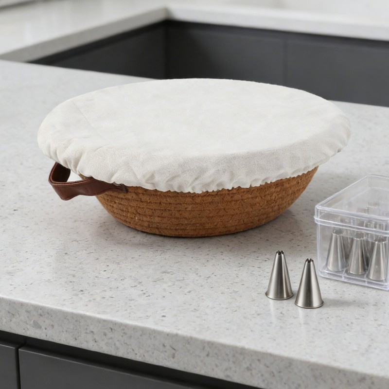 3pcs Proofing Cloth Cover - Bread Proofing Basket Cover - gallery