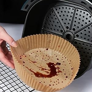 Parchment Round Cooking Paper, Non-Sti, Baking Roasting Paper gallery