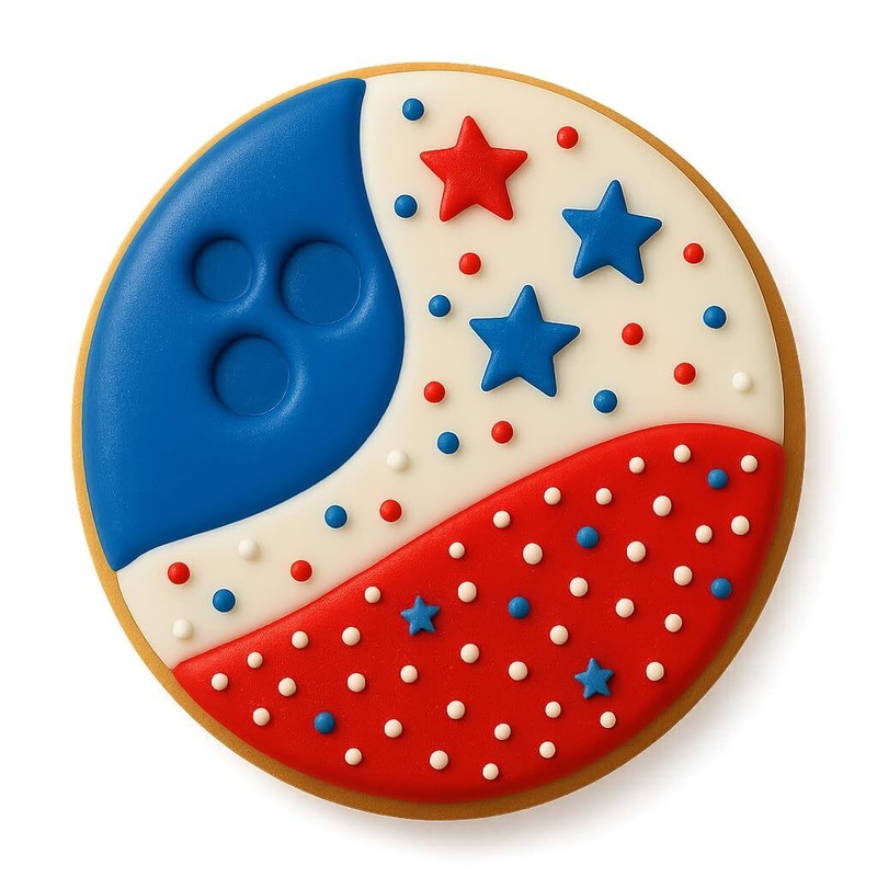 Bowling Ball Cookie Cutter - 3.75x3.75 Inches gallery