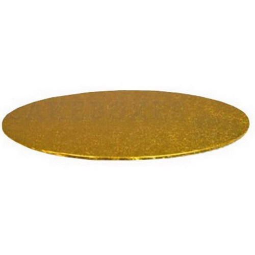 Enjay Converters Double Wall Cake Circle Gold, 16″ Diameter | 24/Case