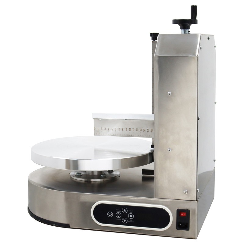 4-12inch Cake Cream Spreading Coating Smearing Machine Stainless Steel 60-320RPM gallery