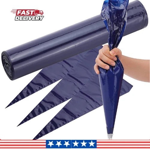 21 Inch Disposable Pastry Bags Thick Icing Piping Bag Cake Decorating Baking Too