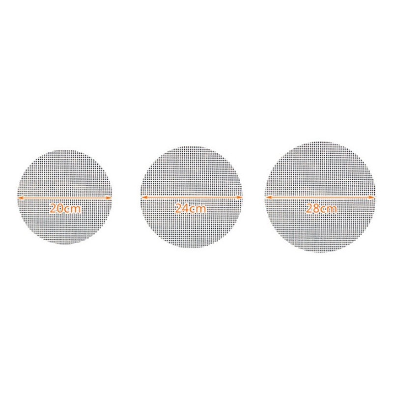 10 Pcs Non Stick Cooking Mat Steamer Mesh Pad Steaming for Dumpling gallery