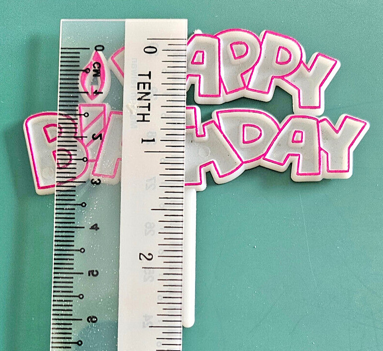 Happy birthday cake topper 10pcs in a pack gallery