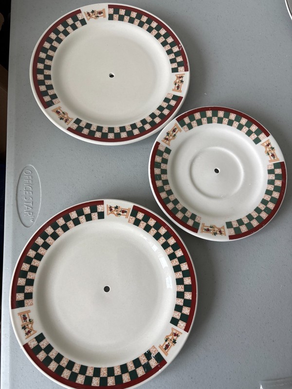 3-Tier Cake Stand Vintage Betty Crocker Plates-Free Shipping! gallery