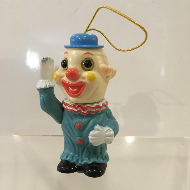 Kim Novelties Inc. Clown Musical Rotating Candle Holder Vintage Cake Decoration gallery