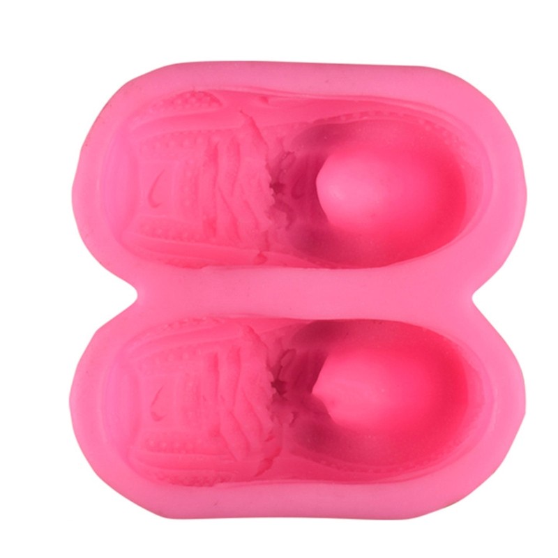 Cute Sneakers Cake Mold Sugar Craft Silicone Mold Cake Decorating Tools Bakeware