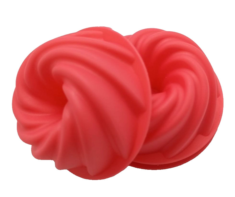 Asian Kuih Kaswi Mold – 36 Pcs Red Puto Steamed Cake Mold for Desserts & Pudding gallery