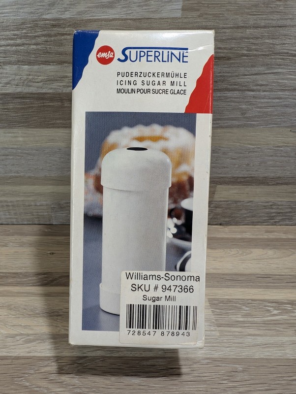 Brand New EMSA Superline Icing Sugar Mill - Formerly Sold At Williams Sonoma gallery