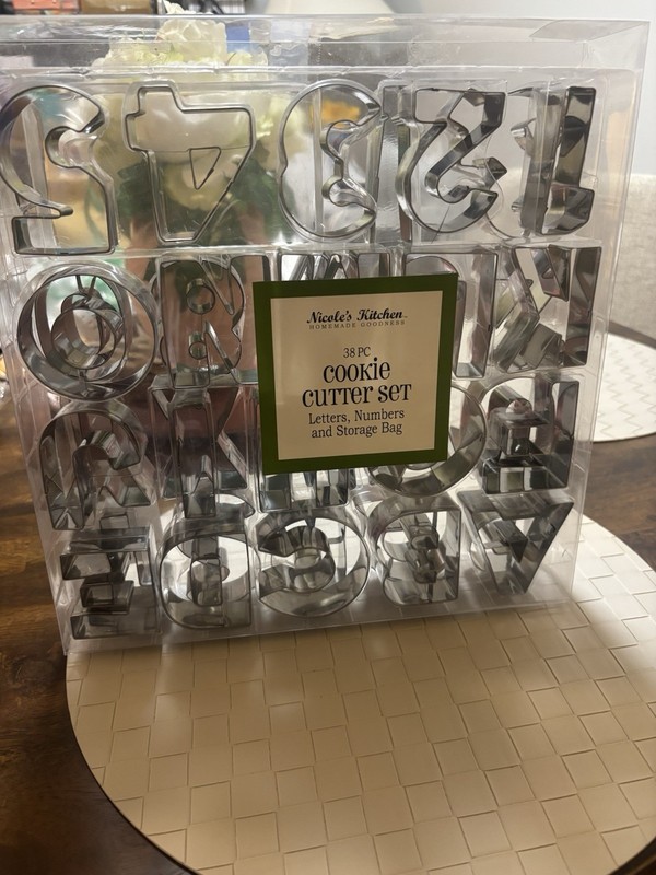 38 Piece Cookie Cutter Set