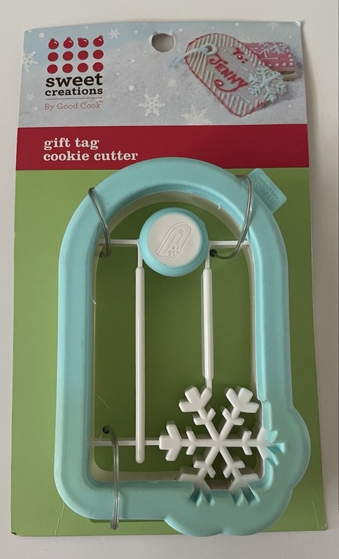 Cookie Cutter Sweet Creations, Gift tag Cookie Cutter.