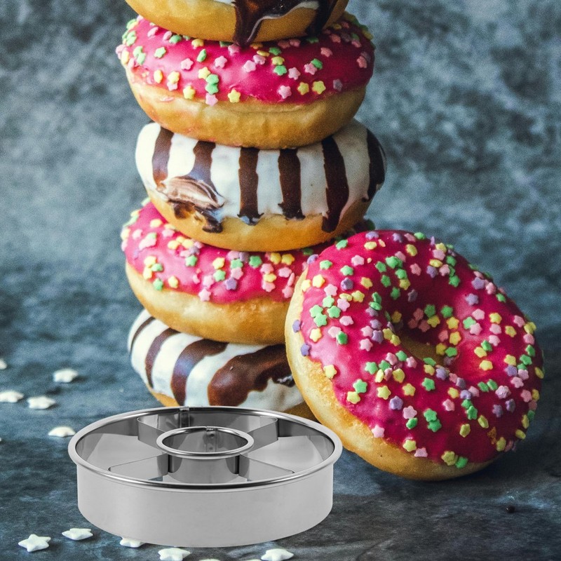 Pastry Cookie Stencil Carved Doughnut Mold Cake Molds Baking Diy gallery
