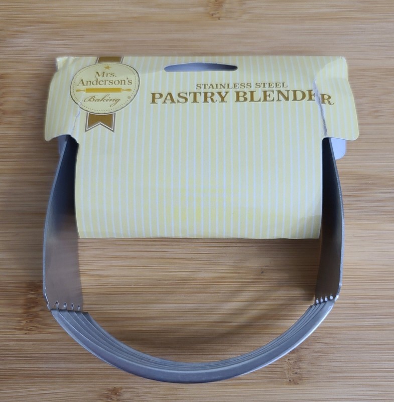 Mrs Andersons Baking Pastry Cutter and Dough Blender 5 Blade Stainless Steel