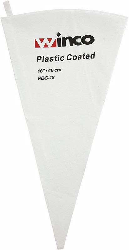 Pastry Bag Cotton with Plastic Coating, 18-Inch,White gallery