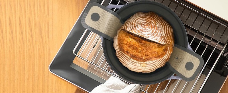 Silicone Bread Sling for Dutch Oven, 2 Pcs Non-Stick & no objectional odor gallery