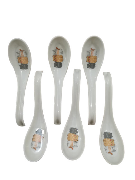 Melamine Ware Soup Spoon (6pcs/pack) gallery