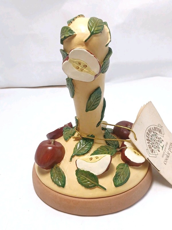 Vintage Wilton Shaker Hearth Apple Design Cookie Press 1997 Unused gallery